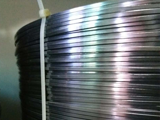 NiTi alloy flat strip