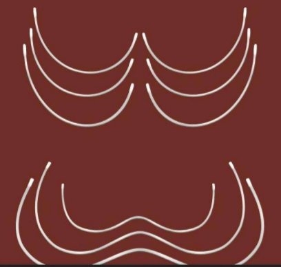 NiTi Memory Wire for Underwear Bra